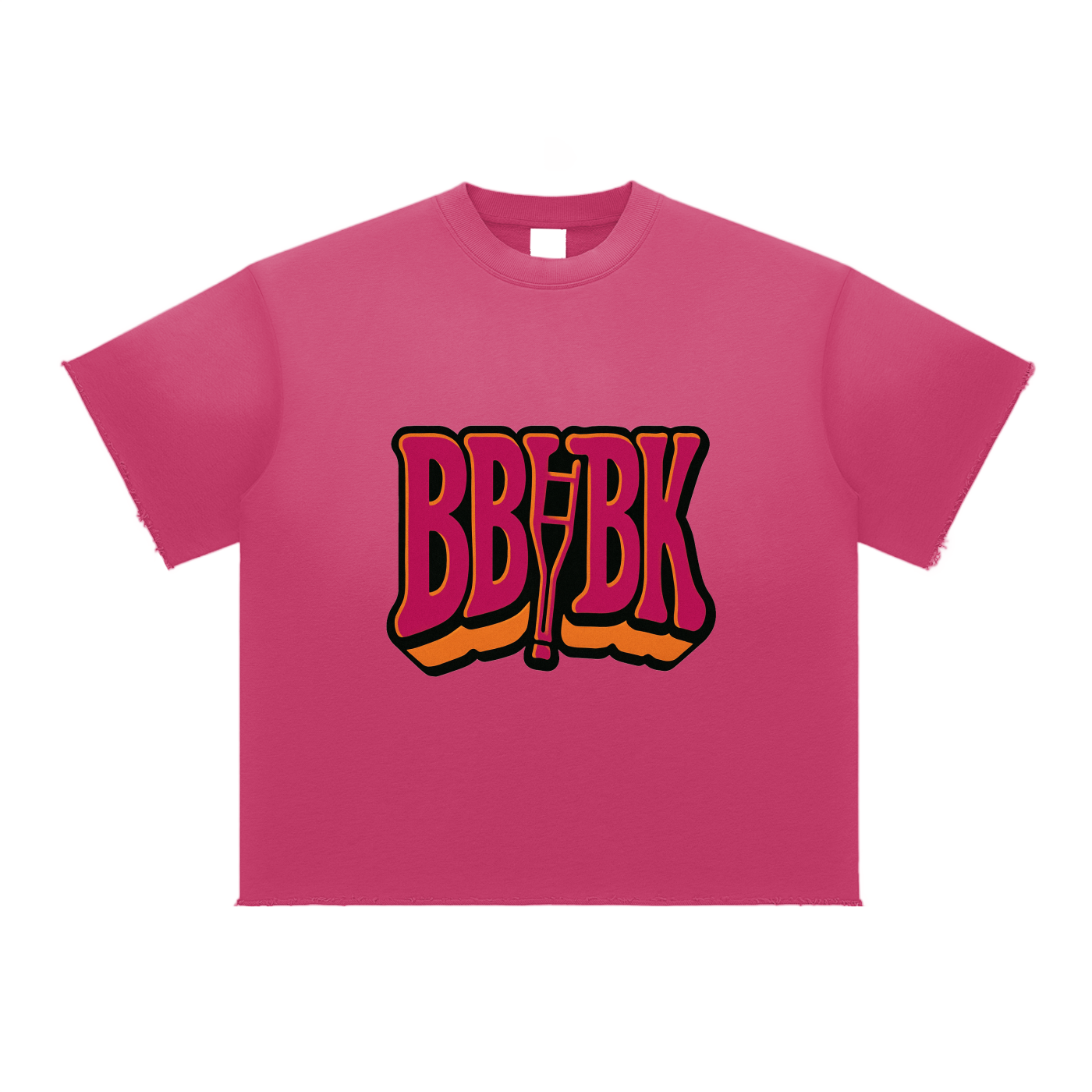 BB (crutch) BK Sun Fade Raw Edge T-Shirt