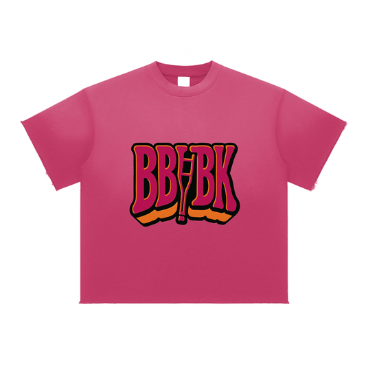 BB (crutch) BK Sun Fade Raw Edge T-Shirt